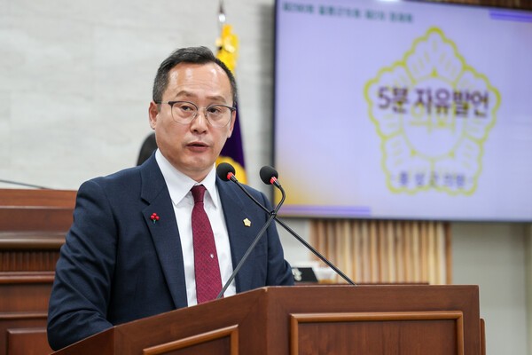 울릉군의회 홍성근 의원, 울릉군민 생존권 '해상 이동권' 확보… "여객선 공영제 도입"  강력 촉구