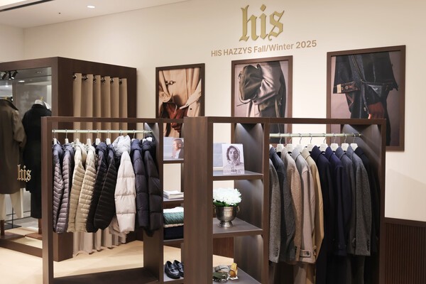 LF ‘히스 헤지스’, 신세계 강남서 팝업…2030 고객 호응 오프라인 출격