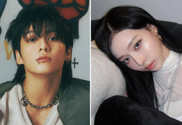 "커플 문신 아니야?" BTS 정국·에스파 윈터 열애설…양측 소속사는 '침묵'