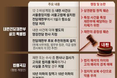 산으로 가는 내란재판부