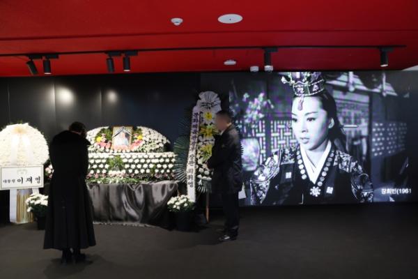 고 김지미 추모 공간, 서울영화센터에 마련…14일까지 운영