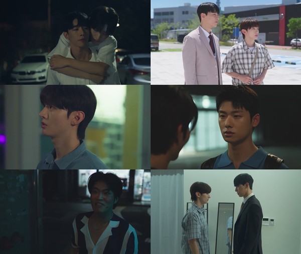 ‘천둥구름 비바람’ 5-6화, 윤지성X정리우 사랑과 상처의 경계…주체할 수 없는 로맨스