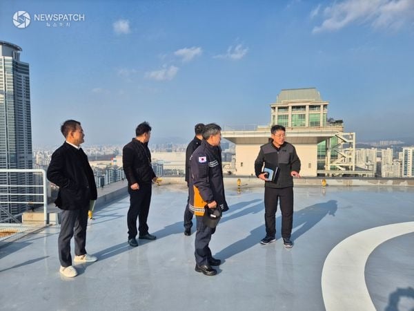 화성소방서, 고층건축물 화재 예방 강화를 위한 관서장 현장 안전점검