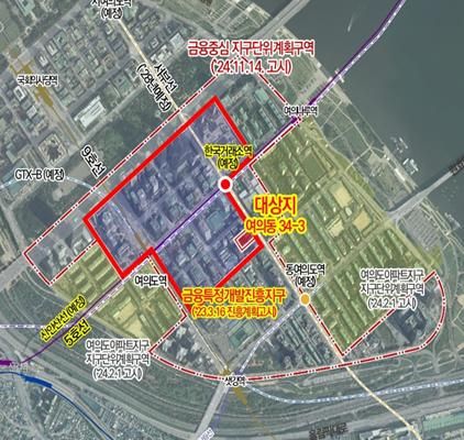 여의도 미래에셋증권빌딩 부지에 최고 31층 업무시설 건립…기반시설 심의 통과