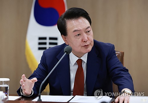 尹 "러북에 상응조치…中과 전략적 소통하며 책임있는 역할 강조"