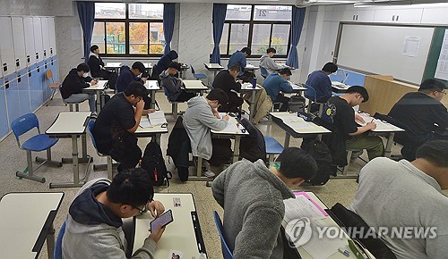 [수능] 인천 1교시 결시율 13.1%…작년보다 소폭 증가