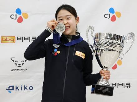 김민선, 시즌 첫 월드컵 500m 1차 레이스 동메달…‘헝가리 귀화’ 김민석은 1500m 1위