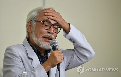 '막사이사이상' 미야자키 하야오 "日, 민간인 학살 잊지 말아야"