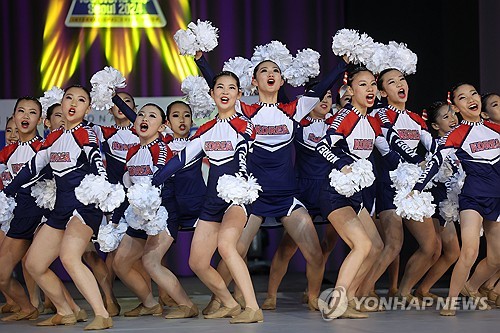 한국, 안방서 열린 월드컵 치어리딩 대회 금메달 3개로 종합 2위