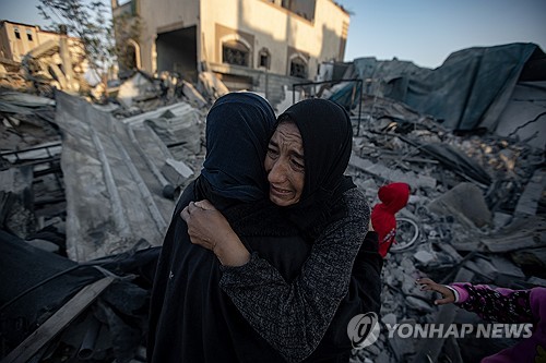 가자지구 주민들 "우리 휴전은 언제…겁나고 버려진 기분"