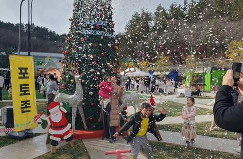 진주 진양호서 미리 체험하는 크리스마스…내달 7일 '눈꽃축제'