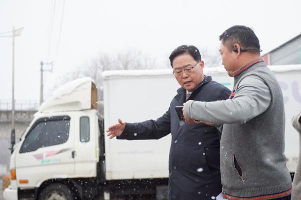 강수현 양주시장, 플라스틱 사출 전문업체 ‘부광’ 방문