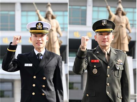 3대째 해병대 가문…해군·해병대 사관후보생 80명 임관