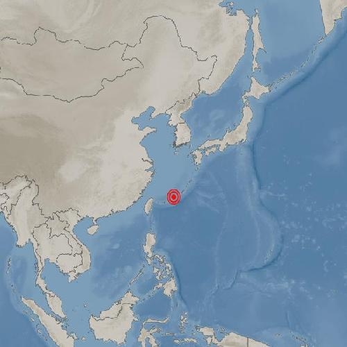 일본 오키나와현 나하시 서남서쪽 바다서 규모 5.8 지진 발생