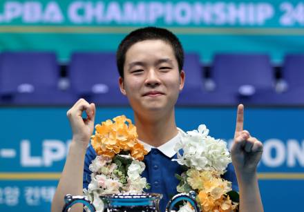 'PBA 최연소 챔피언' 김영원, 연속 우승 도전 시작…128강서 최도영과 격돌