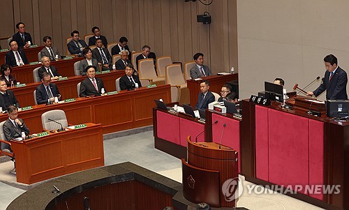 野 감액 예산안에 '국회 특활비'는 그대로 유지