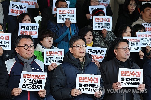 제주 "비상계엄 비판·윤대통령 사퇴" 요구 잇따라(종합2보)