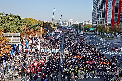 작년 노조 조합원 273만7천명·조직률 13%…제1노조는 한국노총