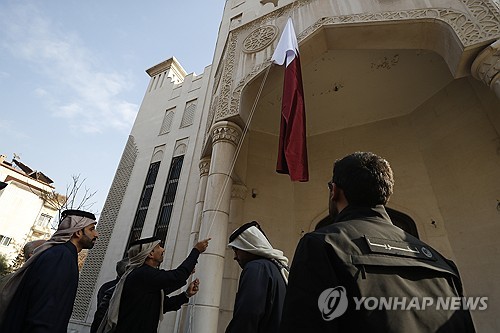 '반군 지원' 카타르, 시리아에 대사관 재가동(종합)