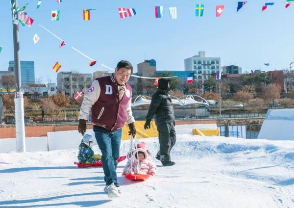 신나요!... 동대문구 눈썰매장 개장