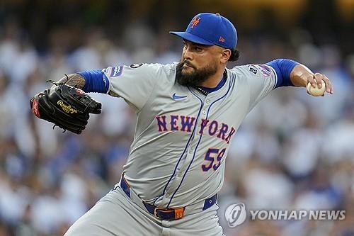 MLB 메츠, 좌완 선발 머나이아와 1천89억원에 3년 계약