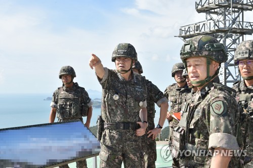 합참의장, 육군 7군단·미사일전략사령부 대비태세 점검