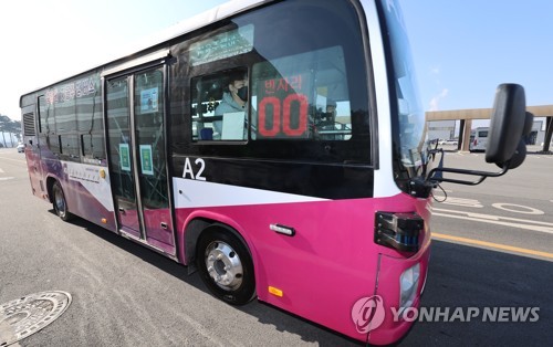 청주∼세종∼대전 BRT 전용 자율주행버스 A4 운행 시작