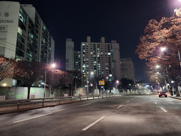 의정부시, 가로등 개선으로 더 밝고 안전한 도로 환경 조성