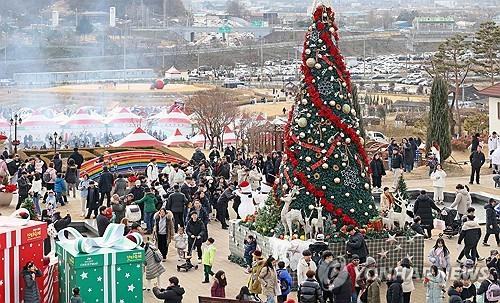 임실산타축제 닷새간 31만여명 방문…역대 최다