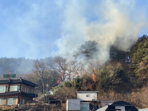 강원 양양 산불 발생…1시간 14분 만에 진화, 피해 조사