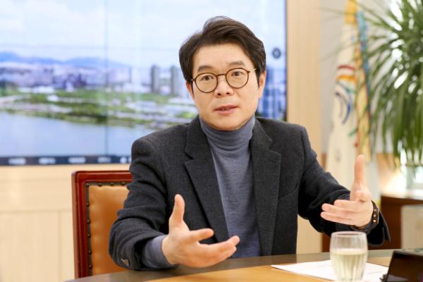 [신년사]정원오 성동구청장 "지속가능한 생태 도시 조성 환경과 삶 조화로운 성동 만들어 가겠다"