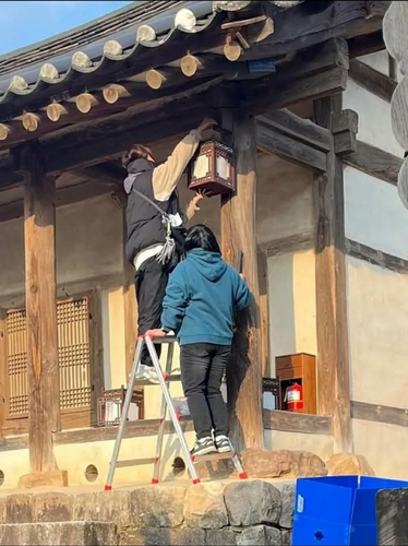 세계문화유산 병산서원에 드라마 소품용 못질…안동시, 피해점검