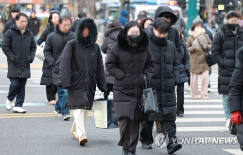 대전·세종·충남 아침 최저 -7도…강풍에 체감온도 '뚝'