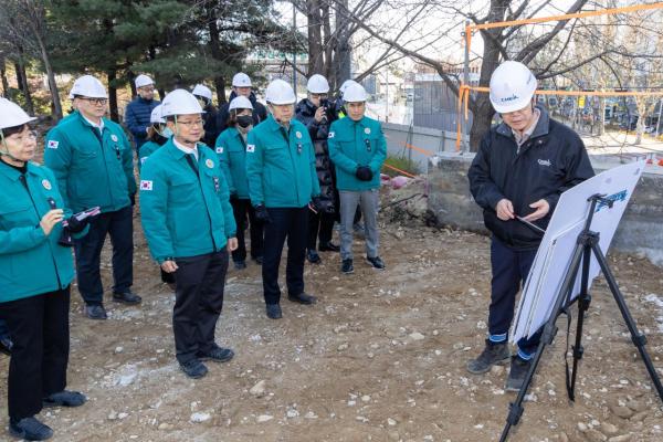 최호권 영등포구청장, 영등포 대전환 상징 현장 방문으로 새해 업무 첫발