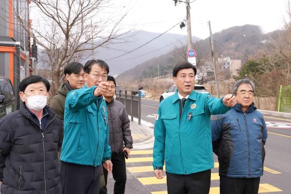 광주시, 도척면 진우리·도웅리 교차로 가각 정비공사 완료