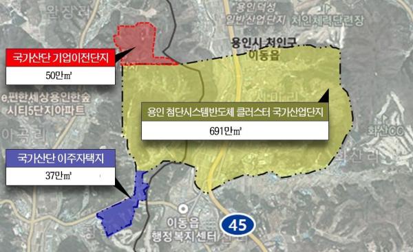 용인시 "이동·남사 반도체산단 이주자에 대토 보상 확대"