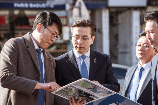 현대건설 대표, 한남4구역 방문해 "'디에이치 한강' 선택해달라"