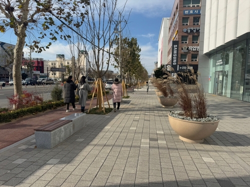 포항 간선도로 '포스코대로' 보행자 중심거리로 조성