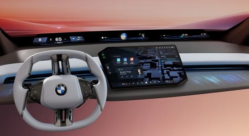 [CES 2025] BMW, 新디스플레이 '파노라믹 아이드라이브' 최초 공개