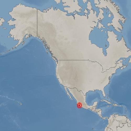 멕시코 콜리마 남동쪽서 규모 6.2 지진 발생
