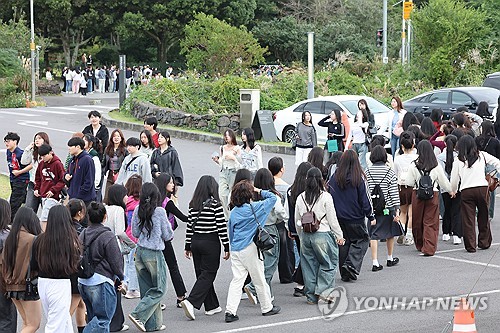 '내국인 관광객 감소' 제주 관광업계 수학여행단 유치 총력