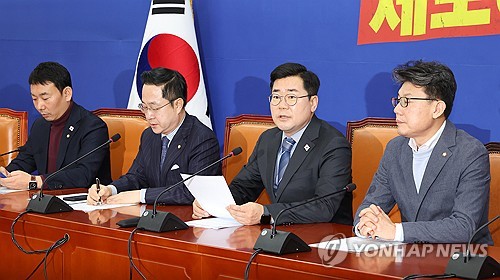 野 "尹, 이미 세 차례 출석요구 불응…흔들림 없이 체포해야"(종합)