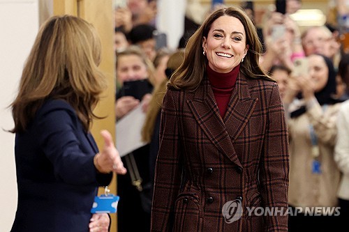 '항암요법 완료' 英왕세자빈 "암 완화 상태라 안도…회복 집중"