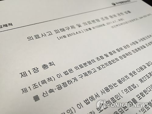 사망 등 중요 의료사고 감정에 의료인 2인 이상 참여