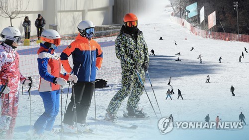 횡성 스키장서 리프트 타던 30대 3ｍ 아래로 추락해 부상