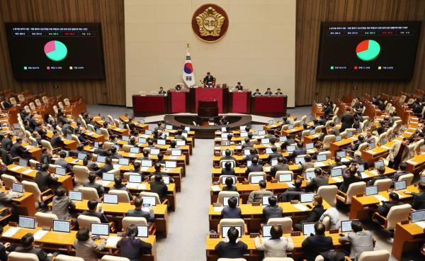 내란특검법, 본회의 통과…野대폭 양보에도 안철수만 찬성표 던져(종합)