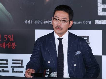 “꾸밈없는 하드보일드” 눈 돌아간 하정우, 쇠 파이프 든 ‘브로큰’ [종합]