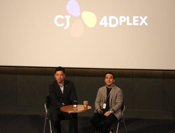 영화가 천장까지…CGV 4면 스크린X 시대 열었다