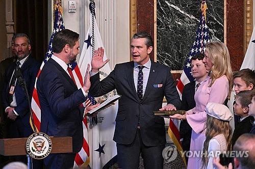 美국방, 네타냐후와 통화…"美, 이스라엘 국방력 보장 노력"