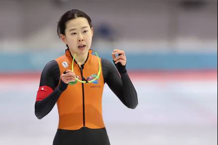 빙속 김민선, 3차 월드컵 500ｍ 6위…이나현 디비전B 우승